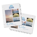 Avery Customizable Print-On Dividers, 3-Hole Punched, 8-Tab, 11 x 8.5, White, 5 Sets
