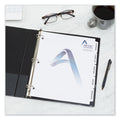 Avery Customizable Print-On Dividers, 3-Hole Punched, 5-Tab, 11 x 8.5, White, 25 Sets