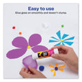 Avery Permanent Glue Stic Value Pack, 1.27 oz, Applies White, Dries Clear, 6/Pack