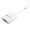 Innovera USB Type-C VGA Adapter, USB-C/VGA, 0.65 ft, White