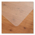 Floortex Cleartex Ultimat Polycarbonate Chair Mat for Hard Floors, 48 x 53, Clear