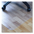 Floortex Cleartex Ultimat XXL Polycarbonate Chair Mat for Hard Floors, 60 x 79, Clear