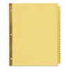 Avery Preprinted Laminated Tab Dividers with Gold Reinforced Binding Edge, 31-Tab, 1 to 31, 11 x 8.5, Buff, 1 Set