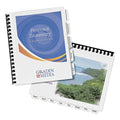 Avery Customizable Print-On Dividers, Unpunched, 5-Tab, 11 x 8.5, White, 5 Sets