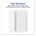 Avery Customizable TOC Ready Index Black and White Dividers, 31-Tab, 1 to 31, 11 x 8.5, 1 Set