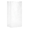 General Grocery Paper Bags, 30 lb Capacity, #4, 5" x 3.33" x 9.75", White, 500 Bags