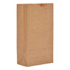 General Grocery Paper Bags, 35 lb Capacity, #10, 6.31" x 4.19" x 13.38", Kraft, 500 Bags