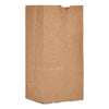 General Grocery Paper Bags, 30 lb Capacity, #1, 3.5" x 2.38" x 6.88", Kraft, 500 Bags