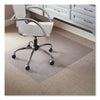 ES Robbins EverLife Light Use Chair Mat for Flat to Low Pile Carpet, Rectangular, 46" x 60", Clear