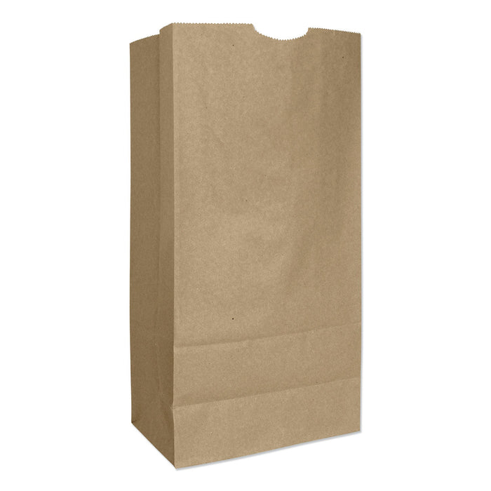 General Grocery Paper Bags, 57 lb Capacity, #16, 7.75" x 4.81" x 16", Kraft, 500 Bags