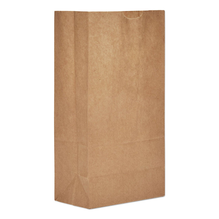 General Grocery Paper Bags, 50 lb Capacity, #5, 5.25" x 3.44" x 10.94", Kraft, 500 Bags