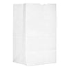 General Grocery Paper Bags, 40 lb Capacity, #20 Squat, 8.25" x 5.94" x 13.38", White, 500 Bags