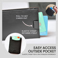 Avera Group Slim Genuine Leather Rfid Blocking Bifold Wallet With Money Clip by Avera Group