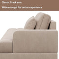 64" Deep Tufted Upholstered Textured Fabric Chaise Lounge Toss Pillow Included by DailySale