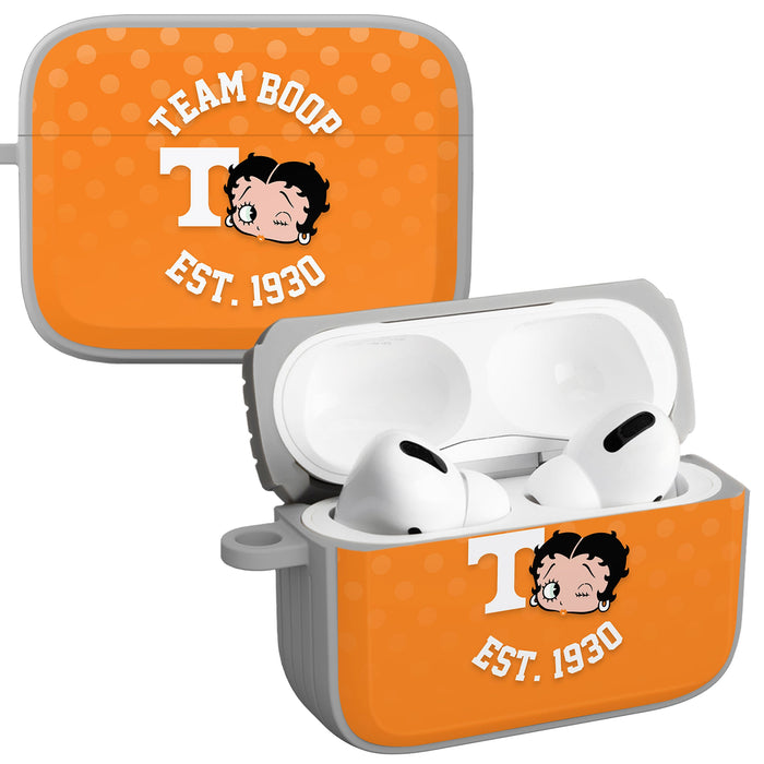Tennessee Volunteers X Betty Boop HDX Apple AirPods Pro 1 & 2 Case Cover by Affinity Bands