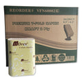GEN Premium V-Fold Pop-Up Dispenser Napkin, 6.5 x 5, Brown, 6,000/Carton