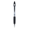 Zebra Z-Grip MAX Ballpoint Pen, Retractable, Medium 1 mm, Black Ink, Silver Barrel, 12/Pack