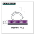 ES Robbins EverLife Chair Mats for Medium Pile Carpet With Lip, 36 x 48, Clear