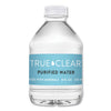 True Clear Purified Bottled Water, 8 oz Bottle, 24 Bottles/Carton