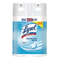 LYSOL Disinfectant Spray, Crisp Linen, 12.5 oz Aerosol Spray, 2/Pack, 6 Pack/Carton