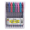 Pilot G2 Premium Gel Pen Convenience Pack, Retractable, Bold 1 mm, Assorted Ink and Barrel Colors, 8/Pack