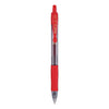 Pilot G2 Premium Gel Pen, Retractable, Bold 1 mm, Red Ink, Smoke Barrel, Dozen
