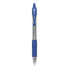 Pilot G2 Premium Gel Pen Convenience Pack, Retractable, Extra-Fine 0.38 mm, Blue Ink, Clear/Blue Barrel, Dozen