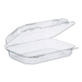 Dart StayLock Clear Hinged Lid Containers, 32 oz, 6.8 x 9.4 x 2.6, Clear, Plastic, 250/Carton