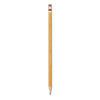 Paper Mate EverStrong #2 Pencils, HB (#2), Black Lead, Gold Barrel, Dozen