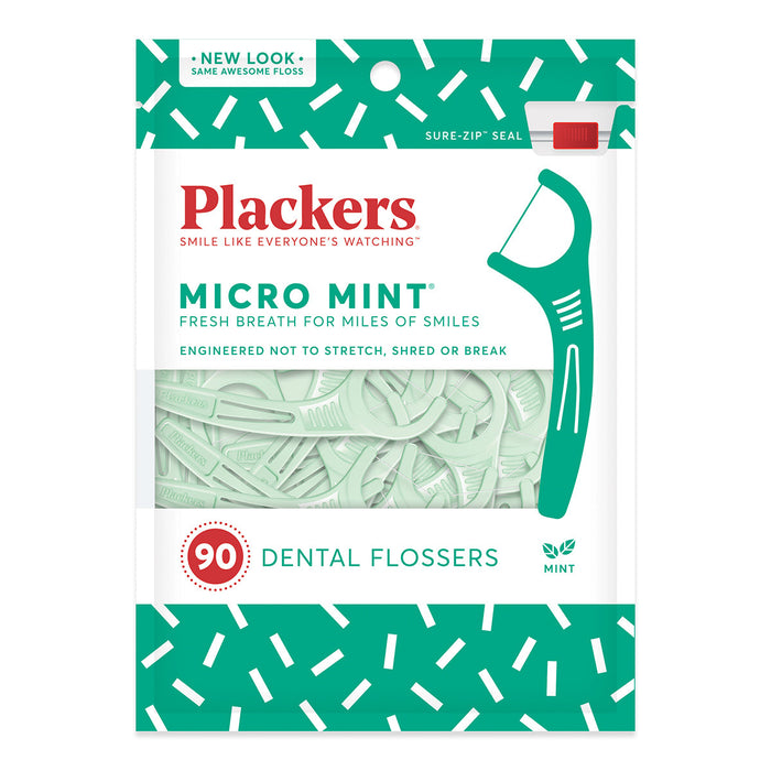 Plackers Micro Line Floss Picks, Fresh Mint by Pasteur Pharmacy