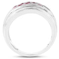 1.00 Carat Genuine Pink Tourmaline .925 Sterling Silver Ring by Bids.com