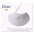 Dove White Beauty Bar, Light Scent, 3.17 oz, 12/Carton