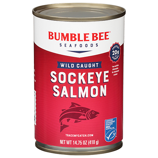 Bumble Bee Wild Alaska Sockeye Red Salmon 14.75 Oz by Pasteur Pharmacy