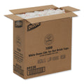 Dixie Dome Hot Drink Lids, Fits 8 oz Cups, White, 100/Sleeve, 10 Sleeves/Carton