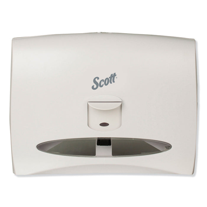 Scott Personal Seat Cover Dispenser, 17.5 x 2.25 x 13.25, White