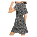City Studios Juniors Printed Flutter-Sleeve Dress, Large by Vanessa Jane