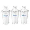 Brita Water Filter Pitcher Advanced Replacement Filters, 3/Pack, 8 Packs/Carton