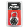 Master Lock Combination Lock, Stainless Steel, 1.87" Wide, Silver