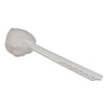 Impact Deluxe Toilet Bowl Mop, 10" Handle, 4.5" Mop Head, White, 25/Carton