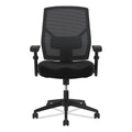 HON VL581 High-Back Task Chair, Supports Up to 250 lb, 18" to 22" Seat Height, Black
