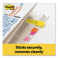 Post-it Page Flag Markers, Assorted Brights, 100 Flags/Pad, 5 Pads/Pack