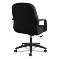 HON Pillow-Soft 2090 Series Managerial Mid-Back Swivel/Tilt Chair, Supports Up to 300 lb, 17" to 21" Seat Height, Black