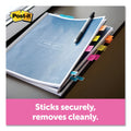 Post-it Page Flags in Desk Grip Dispenser, 1 x 1.75, Red, 200/Dispenser
