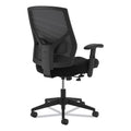 HON VL581 High-Back Task Chair, Supports Up to 250 lb, 18" to 22" Seat Height, Black