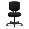 HON Volt Series Leather Task Chair with Synchro-Tilt, Supports Up to 250 lb, 18" to 22.25" Seat Height, Black