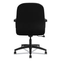 HON Pillow-Soft 2090 Series Managerial Mid-Back Swivel/Tilt Chair, Supports Up to 300 lb, 17" to 21" Seat Height, Black