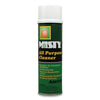 Misty Green All-Purpose Cleaner, Citrus Scent, 19 oz Aerosol Spray, 12/Carton