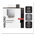 VELCRO Industrial-Strength Heavy-Duty Fasteners with Dispenser Box, 2" x 15 ft, Black