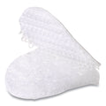 VELCRO Sticky-Back Fasteners, Removable Adhesive, 0.63" dia, White, 75/Pack