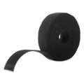 VELCRO ONE-WRAP Pre-Cut Standard Ties, 0.75" x 12", Black